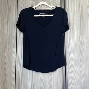 Aeropostale Seriously Soft Navy Tee